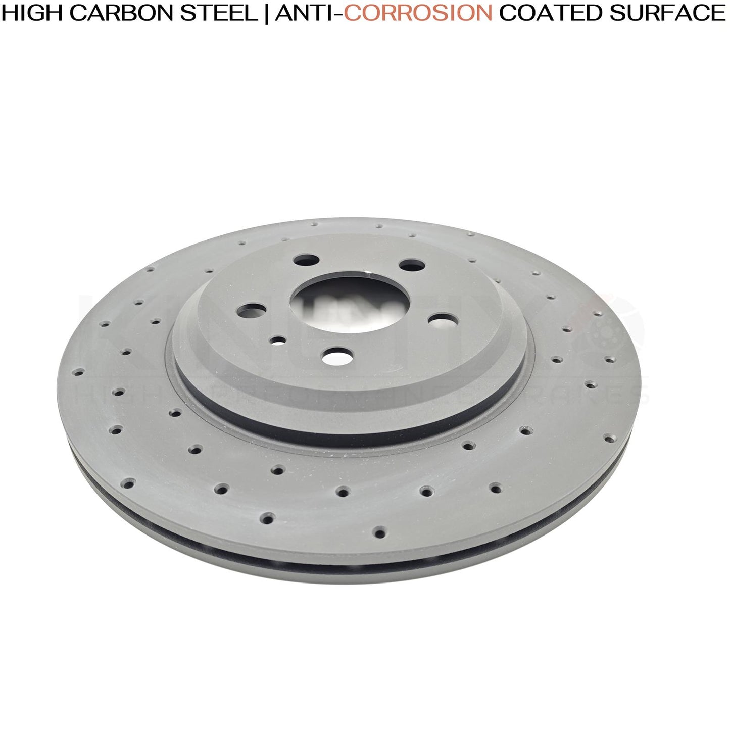 TESLA MODEL 3 PERFORMANCE (5YJ3) 2018- CROSS DRILLED FRONT REAR BRAKE DISCS PADS & FITTING PINS KIT 335mm 355mm