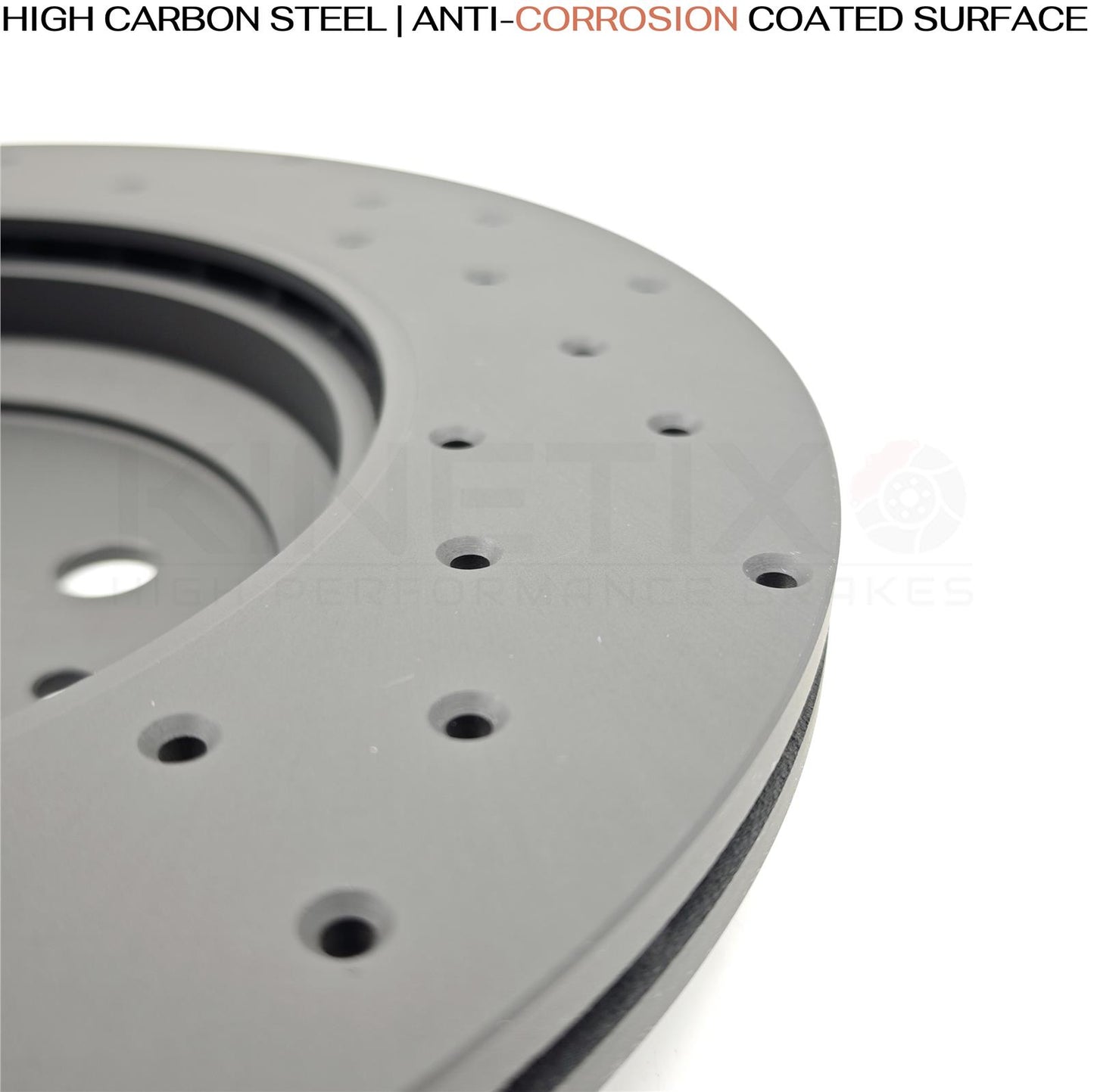 TESLA MODEL 3 PERFORMANCE (5YJ3) 2018- CROSS DRILLED FRONT REAR BRAKE DISCS PADS & FITTING PINS KIT 335mm 355mm