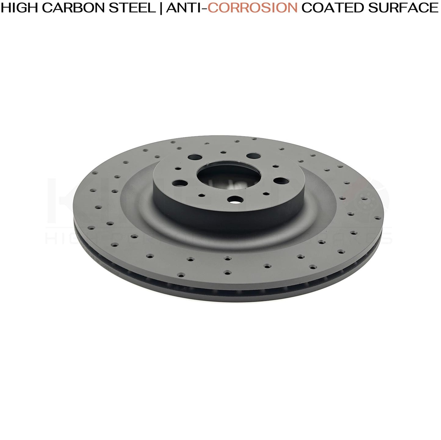 FITS TESLA MODEL Y (5YJY) 2019- CROSS DRILLED FRONT REAR BRAKE DISCS 335mm 355mm
