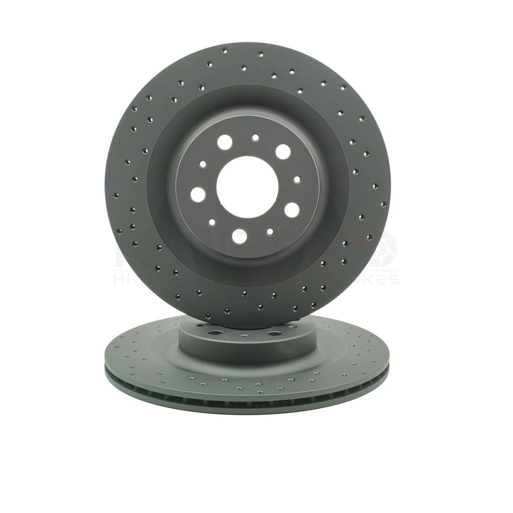 FOR TESLA MODEL Y 2021- CROSS DRILLED PERFORMANCE REAR BRAKE DISCS 118863200B