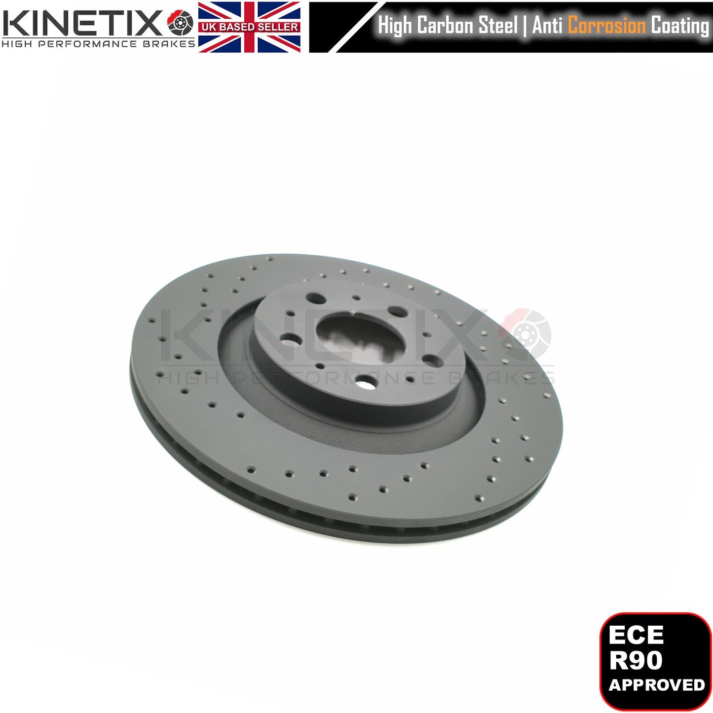 FOR TESLA MODEL Y PERFORMANCE 2019- CROSS DRILLED FRONT REAR BRAKE DISCS 335mm x 22mm 335mm x 25mm 118861101A | 118863699A