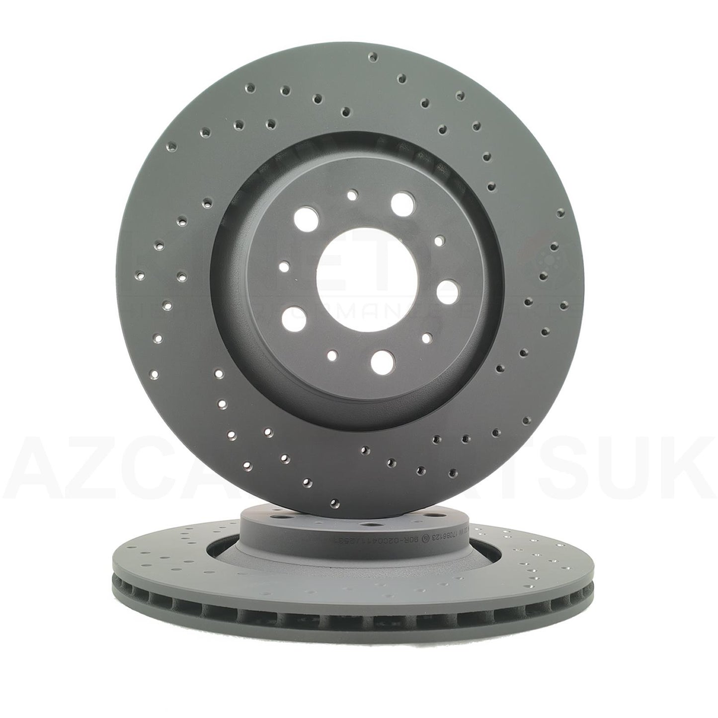 FOR TESLA MODEL Y PERFORMANCE DRILLED FRONT REAR BRAKE DISCS PADS 335mm 335mm