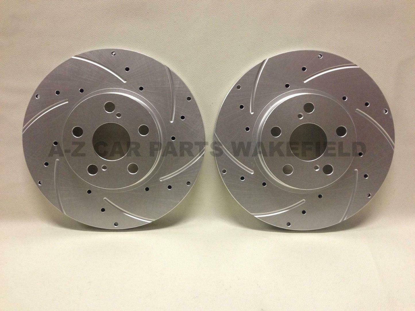 Toyota celica 1.8 vvti + t sport 140 190 front grooved brake discs and pads 275