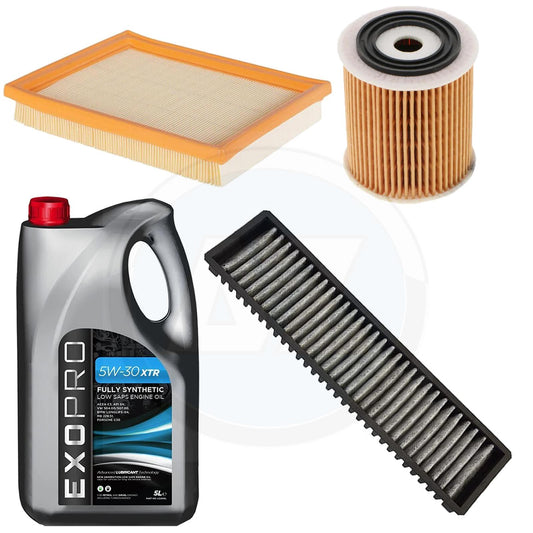FOR MINI ONE COOPER 1.6 R50 R52 R53 SERVICE KIT AIR OIL CABIN FILTER 5L OIL