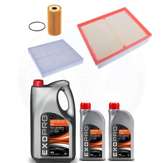 FO NISSAN NAVARA NP300 D23 2.3 DCI 2015+ SERVICE KIT AIR OIL CABIN FILTER 7L OIL