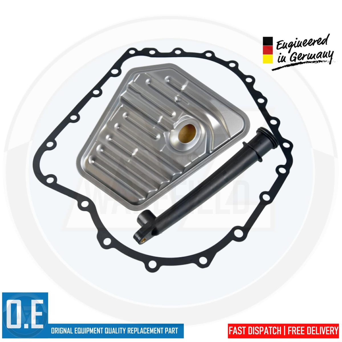 FOR AUDI A4 S4 B6 B7 CVT AUTOMATIC TRANSMISSION GEARBOX FILTER & GASKET KIT