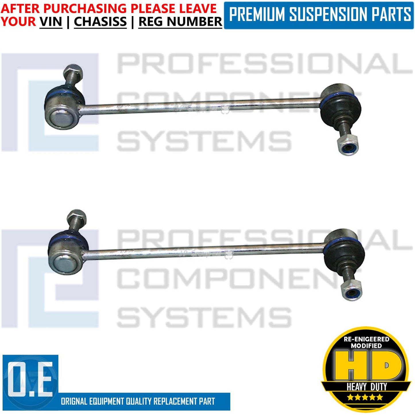 FOR BMW M3 E36 3.0 3.2 X2 FRONT AXLE ANTI ROLL STABILISER BAR DROP LINKS LH RH