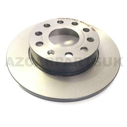 FOR Vw Audi Seat Skoda Rear Coated Painted Original Brembo Brake Discs Pads