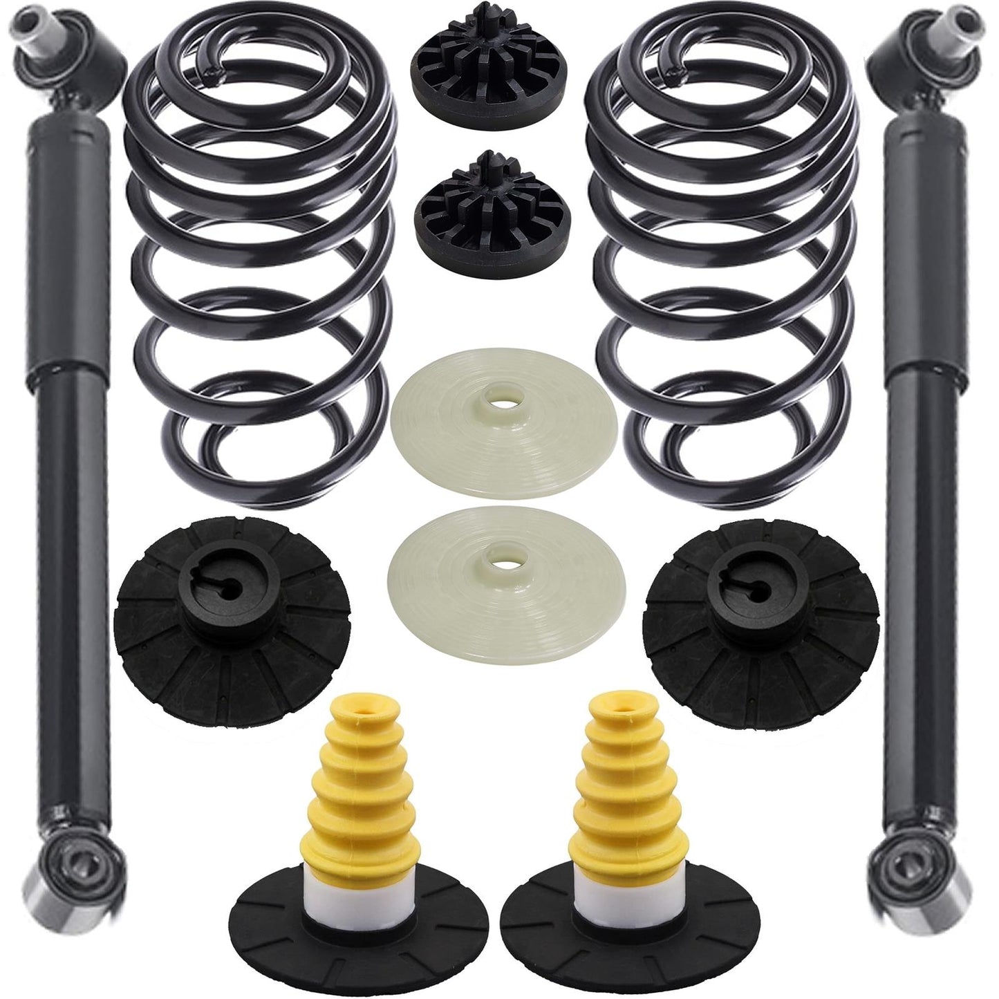 FOR MERCEDES VITO 114 CDI W447 REAR SUSPENSION COIL SPRINGS SHOCKERS REPAIR KIT