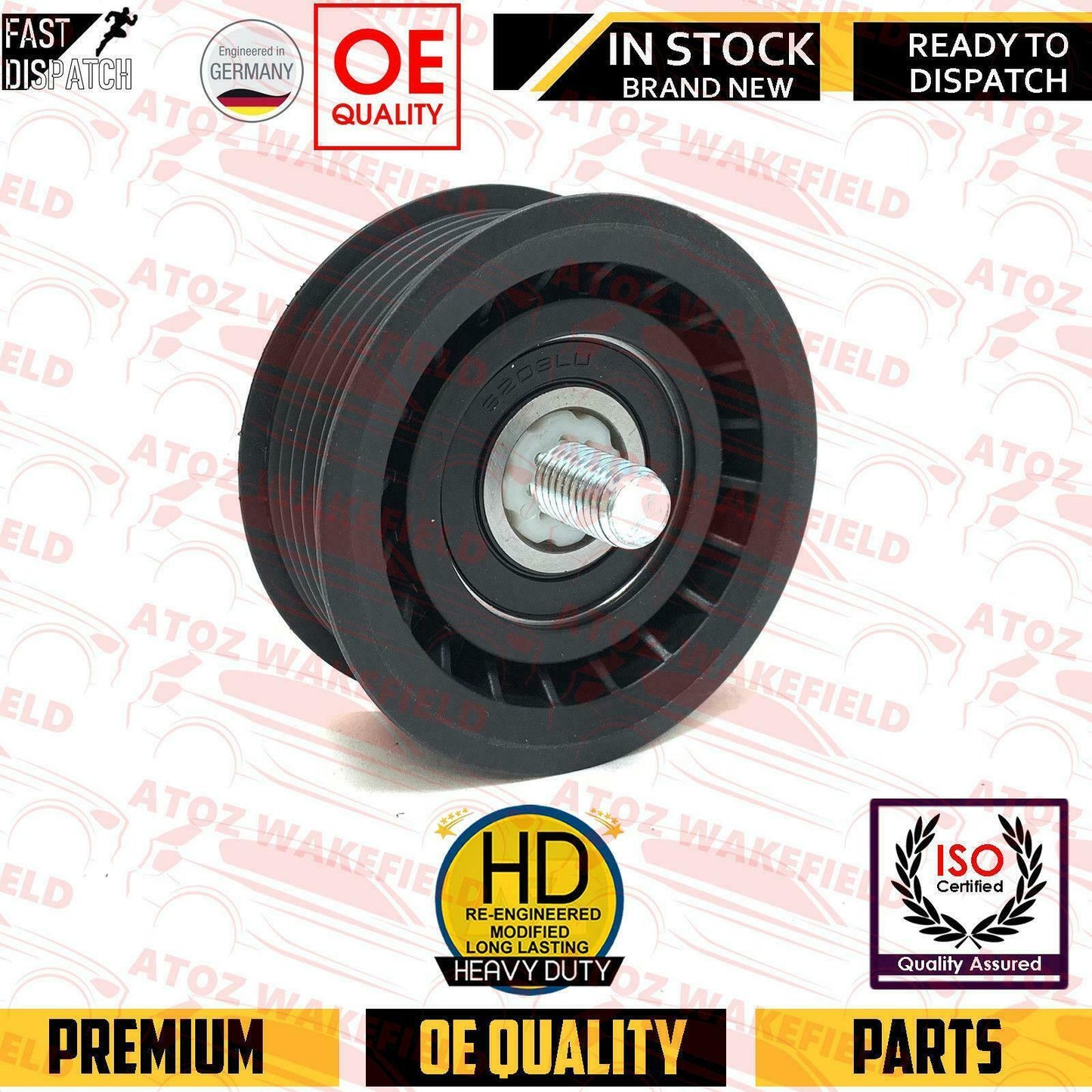 Ford Transit 2.0 2.2 DI TDDI TDCI Alternator drive fan belt pulley tensioner kit