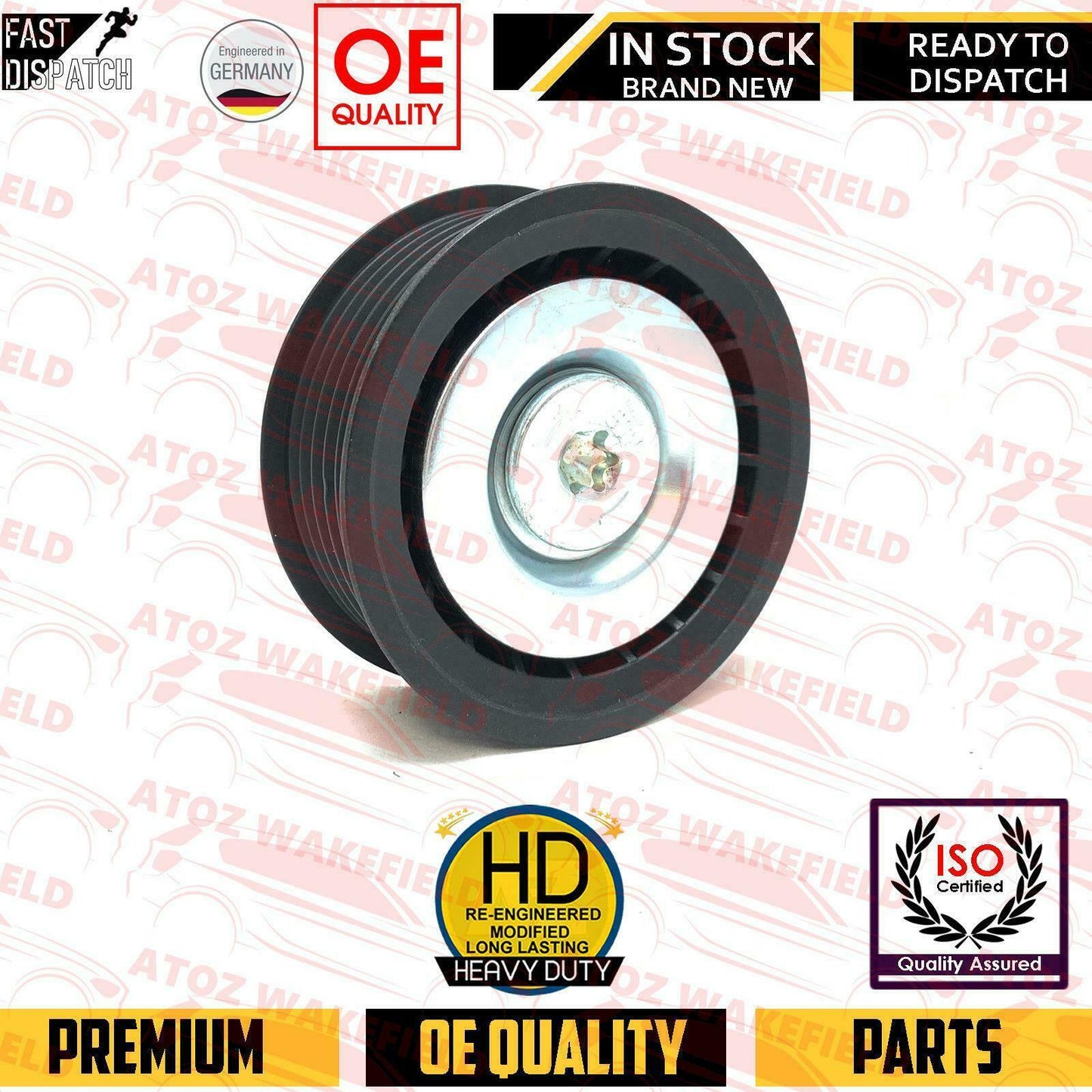Ford Transit 2.0 2.2 DI TDDI TDCI Alternator drive fan belt pulley tensioner kit
