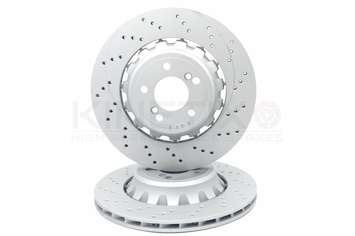 FOR BMW M2 F87 M3 F80 M4 F82 F83 DRILLED FRONT REAR BRAKE DISCS 380mm 370mm