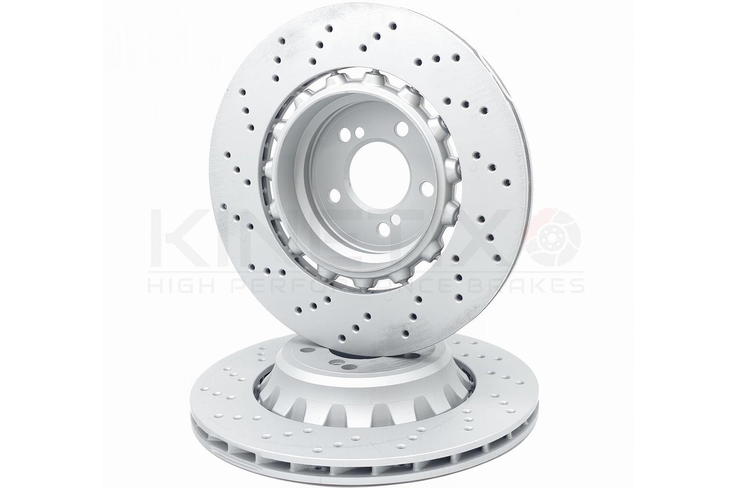 FOR BMW M3 F80 REAR LEFT RIGHT DRILLED BRAKE DISCS MINTEX PADS & WIRE 370mm