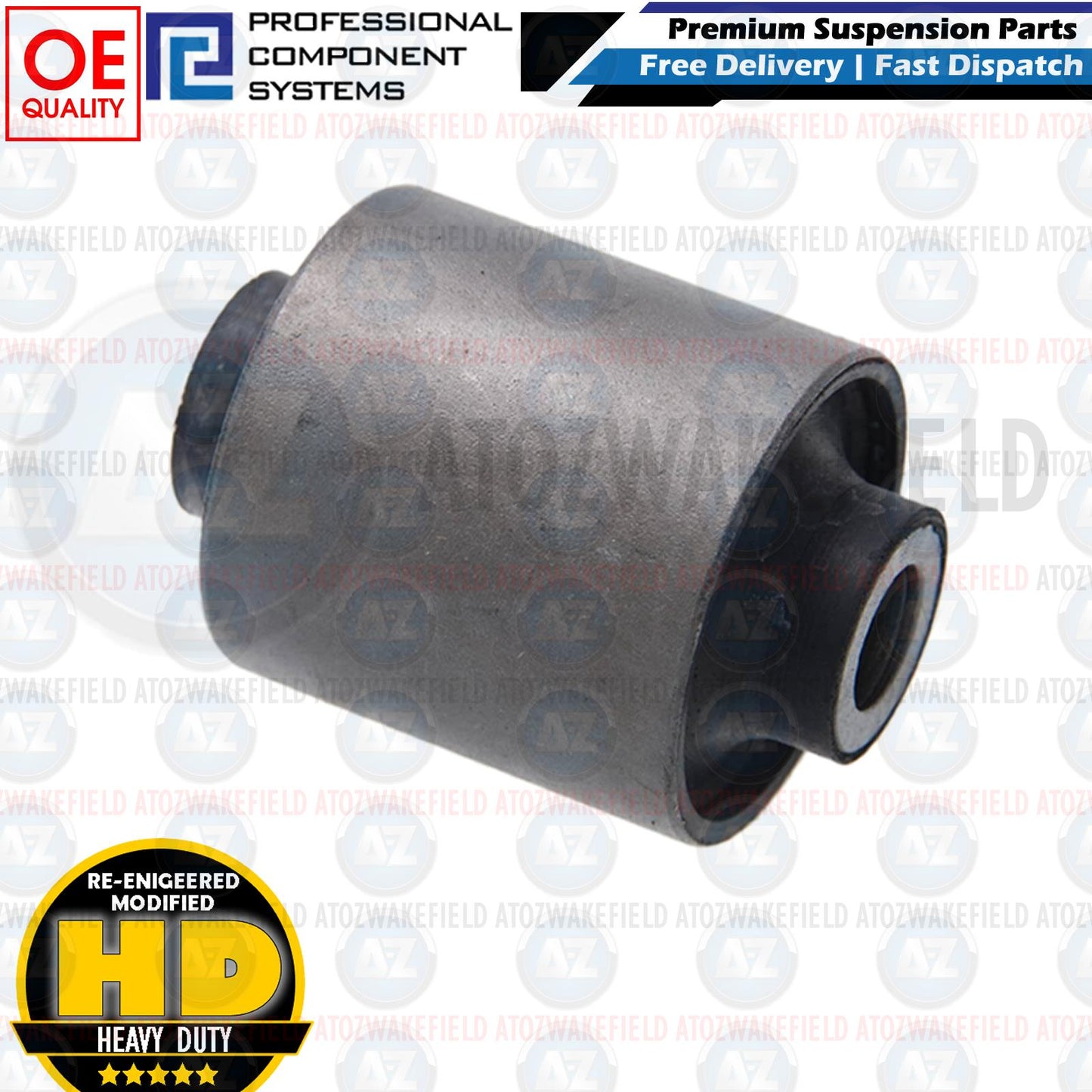 FOR KIA OPTIMA SPORTAGE REAR LOWER SUSPENSION WISHBONE CONTROL ARM BUSHES HD X2