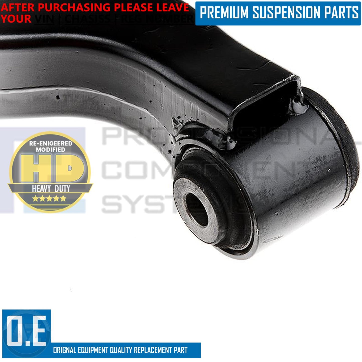 FOR SSANGYONG ACTYON KYRON REXTON 2012- FRONT LOWER LEFT SUSPENSION WISHBONE ARM