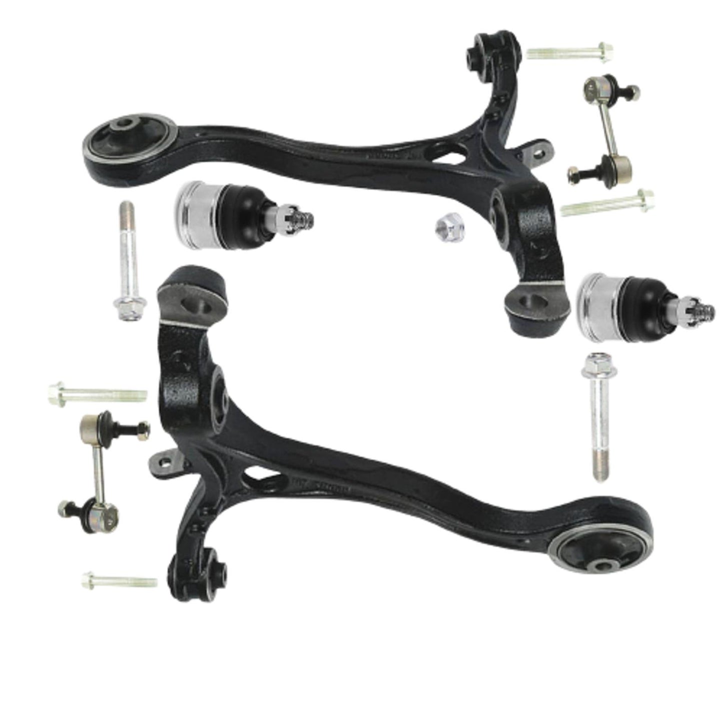 FOR HONDA ACCORD MK8 ESTATE 2008- FRONT LOWER SUSPENSION WISHBONES ARMS KIT PAIR