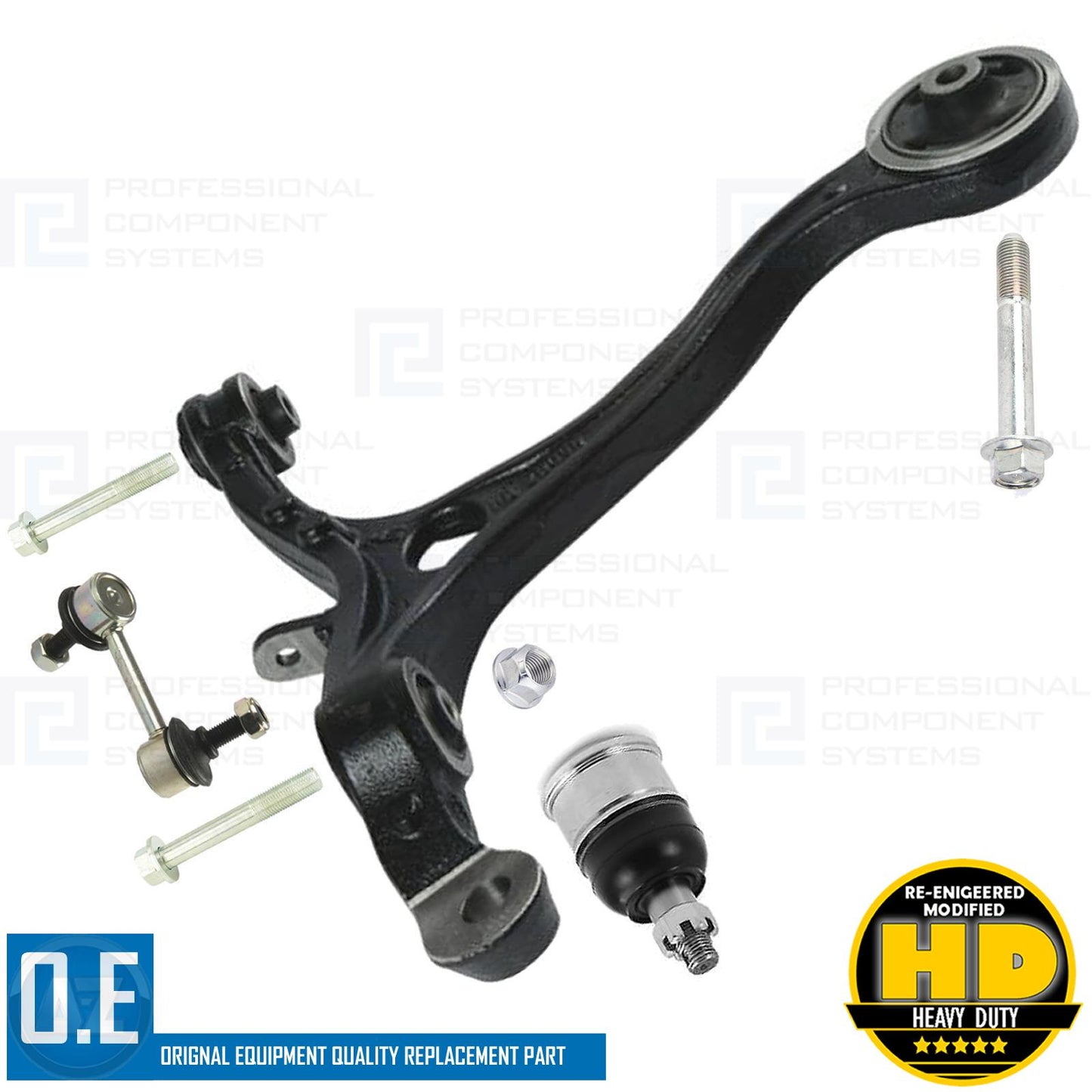 FOR HONDA ACCORD 2.0 2.2 2.4 CDTI FRONT LOWER SUSPENSION WISHBONE ARM KIT RIGHT