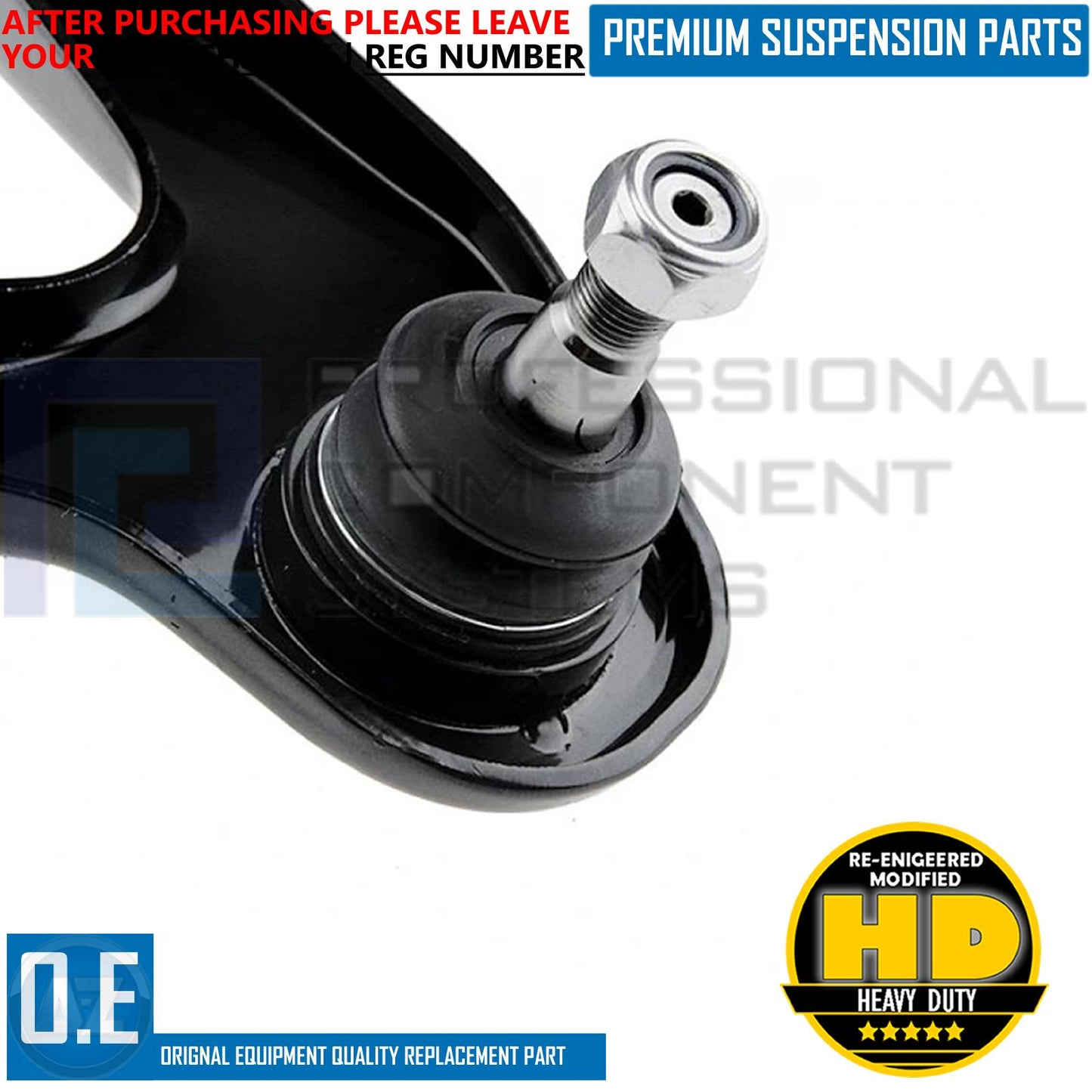 FOR IVECO DAILY FRONT SUSPENSION LEFT RIGHT UPPER WISHBONES TRACK CONTROL ARMS 2