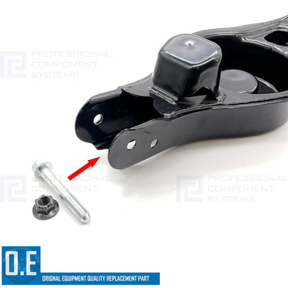 FOR MAZDA 6 GH 07-13 REAR AXLE LOWER LEFT SUSPENSION ARM BUSH NUTS BOLTS KIT NEW