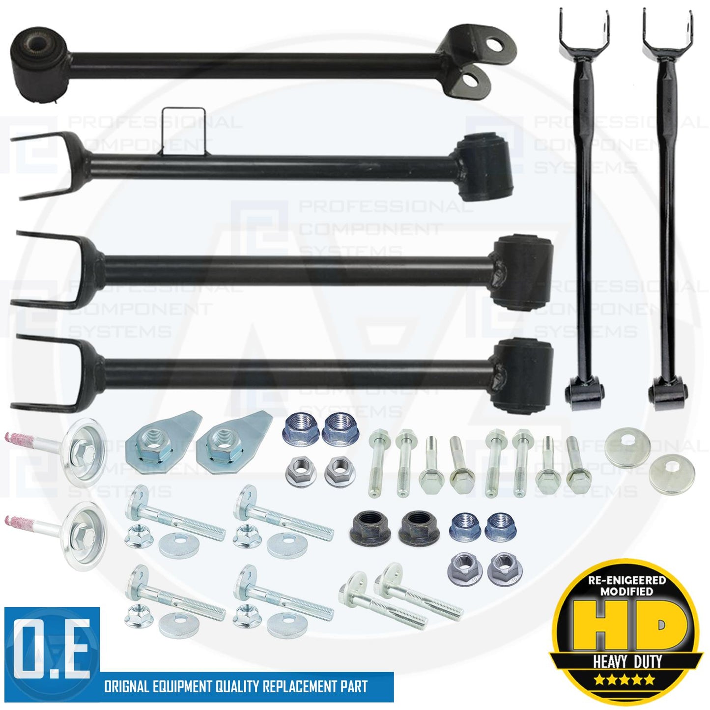 FOR RX300 RX330 RX350 RX400 HARRIER REAR SUSPENSION WISHBONES CONTROL ARMS KIT