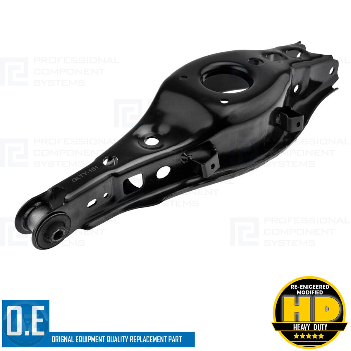 FOR TOYOTA AURIS E18 REAR AXLE LOWER SUSPENSION WISHBONES TRAILING ARMS KIT X4