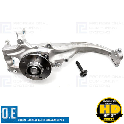 FOR AUDI A4 A5 A6 A7 Q5 FRONT RIGHT STEERING STUB KNUCKLE WHEEL BEARING FITTED