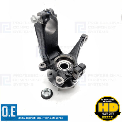 FOR FORD MONDEO MK3 FRONT LEFT STEERING KNUCKLE WHEEL BEARING HUB ASSEMBLY KIT
