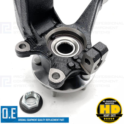 FOR FORD MONDEO MK3 FRONT LEFT STEERING KNUCKLE WHEEL BEARING HUB ASSEMBLY KIT
