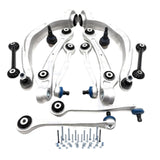 FOR AUDI RS4 RS5 A5 FRONT UPPER LOWER SUSPENSION WISHBONE CONTROL ARMS LINKS