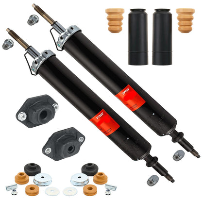 FOR BMW E90 E91 REAR M SPORT SHOCK ABSORBERS BUMP STOP STRUT MOUNTING MOUNTS KIT
