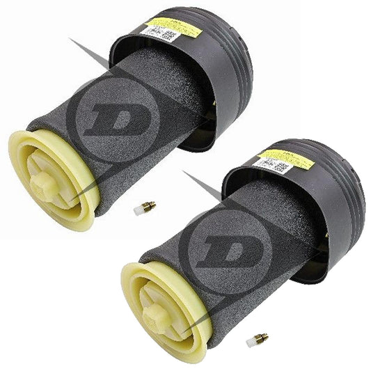 FOR BMW X6 E71 E72 F16 F86 REAR SUSPENSION AIR SPRINGS BAGS GENUINE DUNLOP LH+RH
