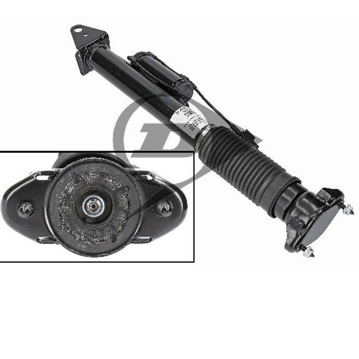 FOR MERCEDES GL GLE ML W166 X166 REAR AIR SUSPENSION SHOCK ABSORBER DUNLOP X1