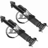 FOR MERCEDES GL GLE ML W166 X166 REAR AIR SUSPENSION SHOCK ABSORBERS DUNLOP X2