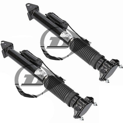 FOR MERCEDES GL GLE ML W166 X166 REAR AIR SUSPENSION SHOCK ABSORBERS DUNLOP X2