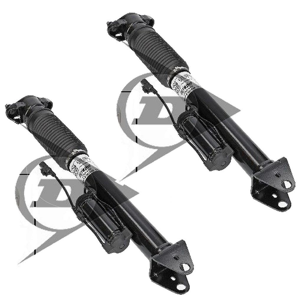 FOR MERCEDES GL GLE ML W166 X166 REAR AIR SUSPENSION SHOCK ABSORBERS DUNLOP X2
