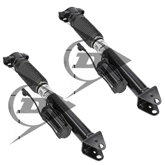 FOR MERCEDES GL GLE ML W166 X166 REAR AIR SUSPENSION SHOCK ABSORBERS DUNLOP X2