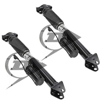 FOR MERCEDES GL GLE ML W166 X166 REAR AIR SUSPENSION SHOCK ABSORBERS DUNLOP X2