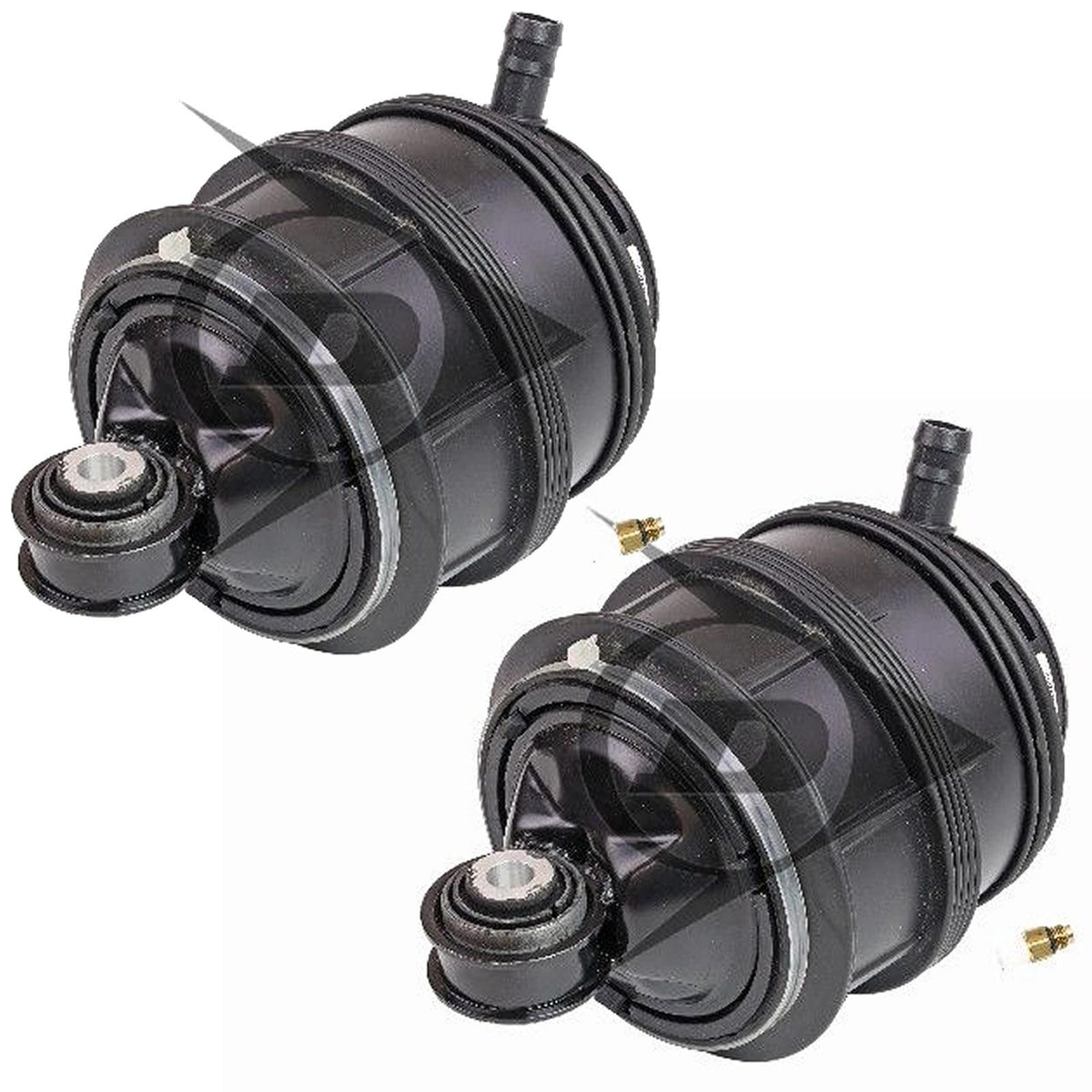 FOR MERCEDES CLS C219 E-CLASS W211 REAR AIR SUSPENSION BAGS SPRINGS DUNLOP OEM 2