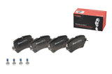 FOR AUDI SQ7 SQ8 VW TOUAREG R DRILLED REAR BRAKE DISCS BREMBO PADS SENSORS 350mm