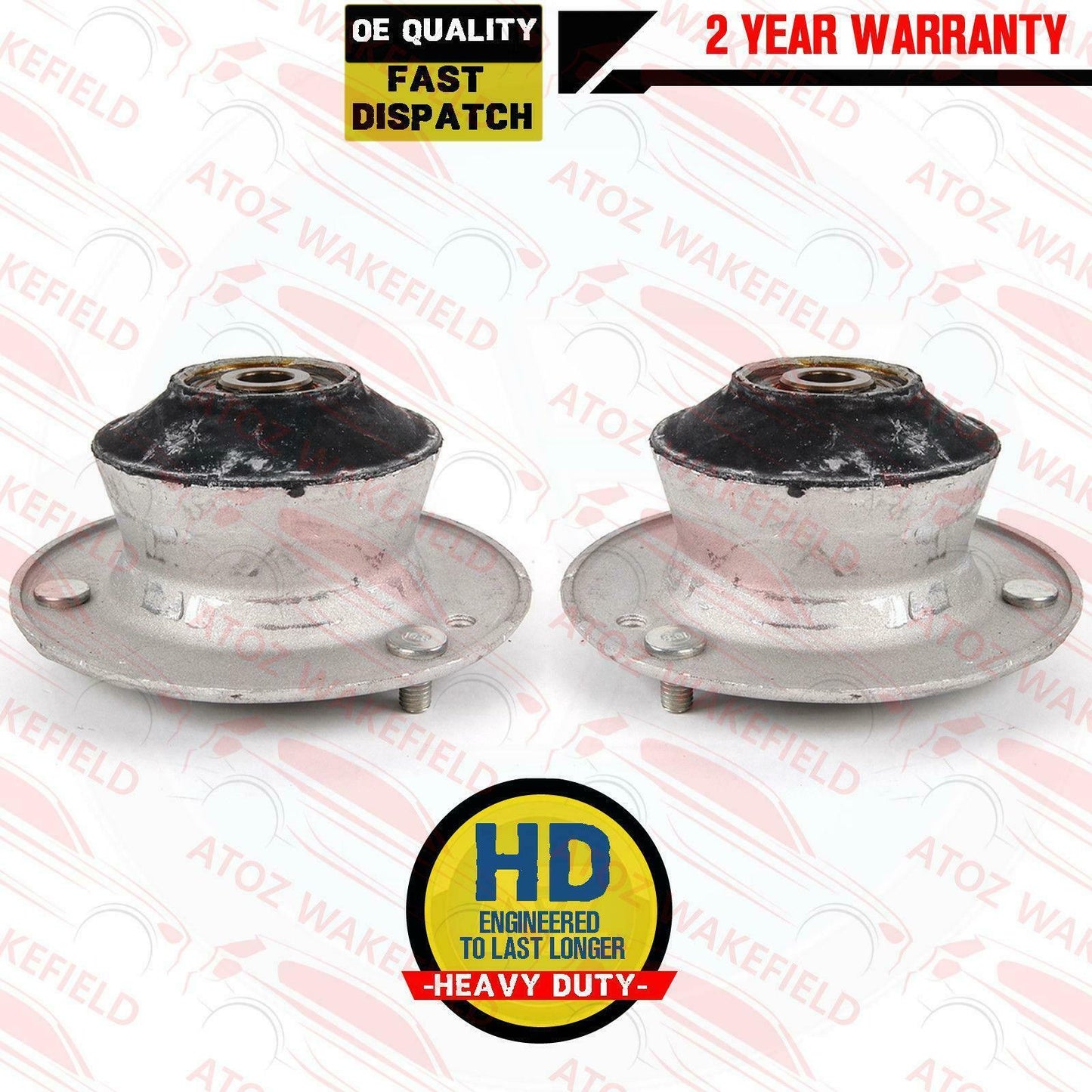 FOR BMW 3 SERIES E90 E91 E92 E93 LEMFORDER FRONT TOP STRUT MOUNTINGS PAIR X2