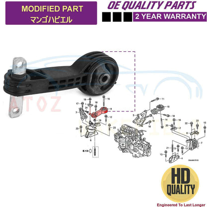 FOR HONDA CIVIC MK8 STREAM UPPER RIGHT ENGINE MOUNTING NEW AUTO TRANSMISSION
