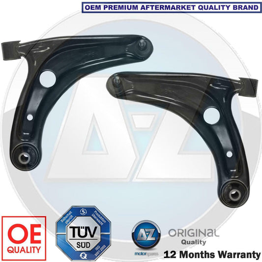 FOR HONDA JAZZ 02-08 1.2 1.3 X2 FRONT LOWER SUSPENSION WISHBONE CONTROL ARMS SET