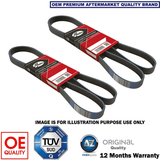 for Mazda RX8 2.6 FE1 & SE1 GATES Alternator & Air Con Belts
