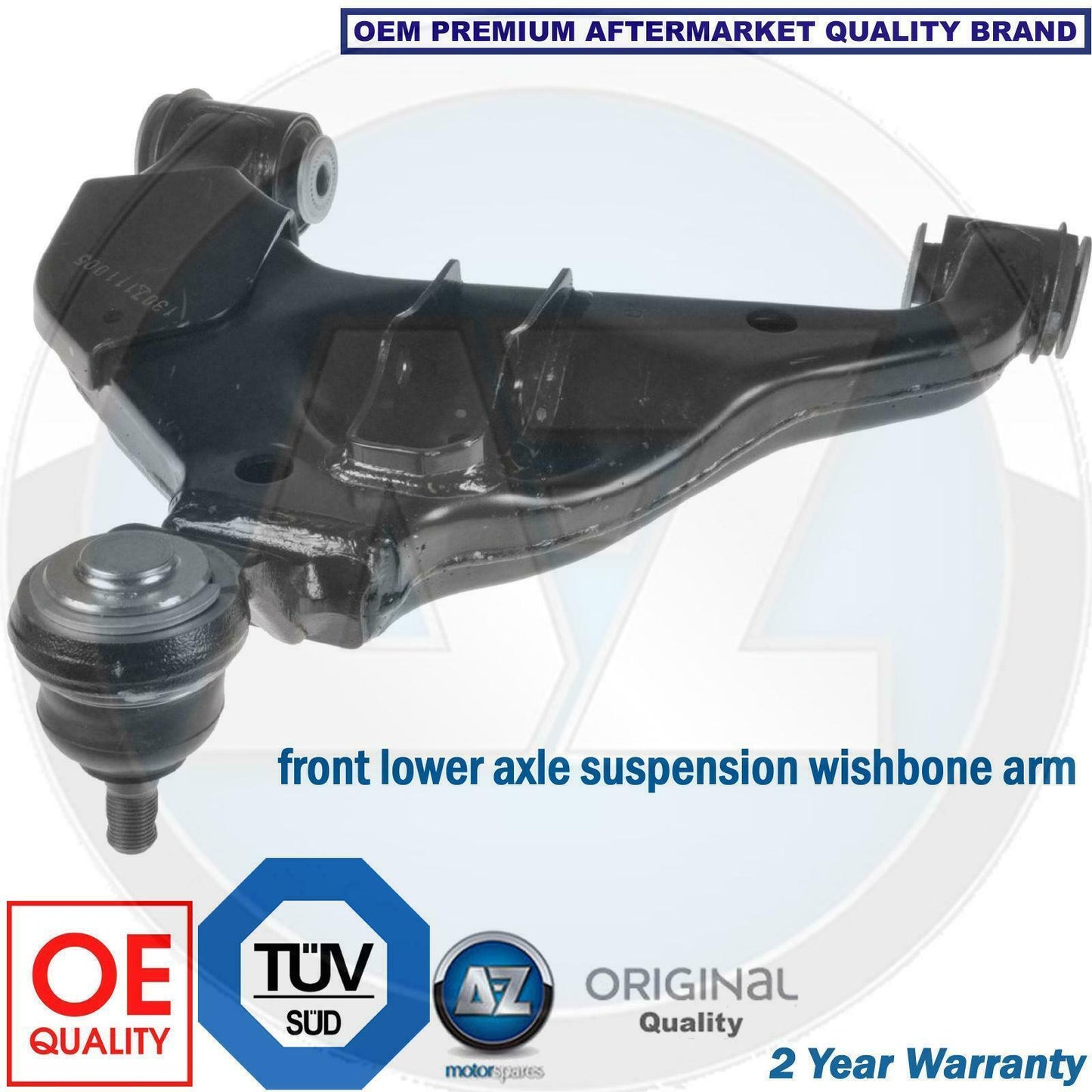 for TOYOTA HILUX 2005- FRONT AXLE LOWER RIGHT SUSPENSION WISHBONE CONTROL ARM
