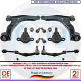 FOR VW TRANSPORTER T5 FRONT SUSPENSION WISHBONE ARMS BALL JOINTS TRACK TIE RODS