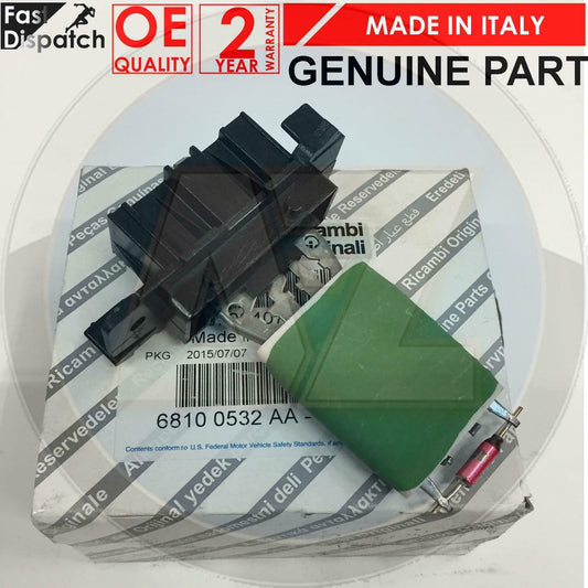 FOR FIAT GRANDE PUNTO EVO OPEL CORSA D GENUINE HEATER MOTOR FAN BLOWER RESISTOR