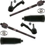 FOR BMW 320I 320D 320SI STEERING RACK INNER OUTER TIE TRACK RODS ENDS GAITERS