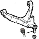 FOR IVECO DAILY 2014- FRONT LOWER SUSPENSION WISHBONE ARM BALL JOINT ONLY X1 NEW