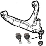 FOR IVECO DAILY 2014- FRONT LOWER SUSPENSION WISHBONE ARM BALL JOINTS ONLY X2