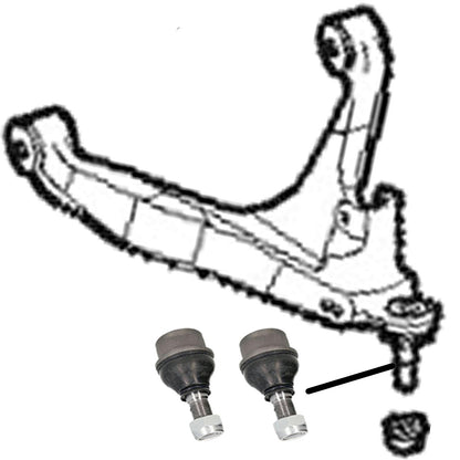 FOR IVECO DAILY 2014- FRONT LOWER SUSPENSION WISHBONE ARM BALL JOINTS ONLY X2